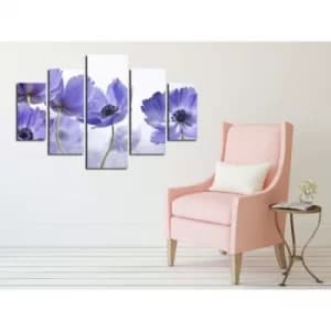 ST225 Multicolor Decorative MDF Painting (5 Pieces)