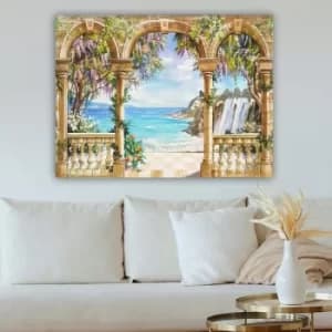 328566125_70100 Multicolor Decorative Canvas Painting