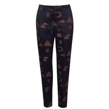 Scotch and Soda Scotch And Soda Jacquard Pant - Black