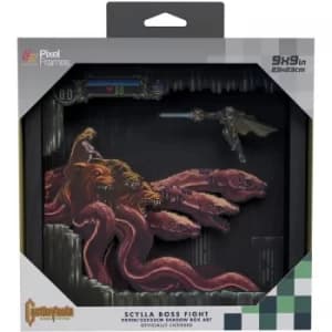 Pixel Frames Castlevania Symphony Of The Night: Scylla Boss Fight Shadow Box Art