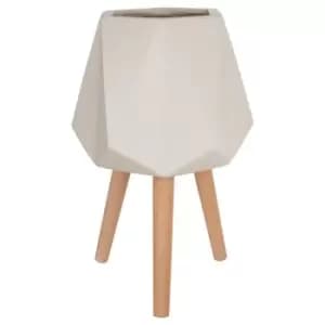 Olivia's Daniel Planter Multifaceted White / Large