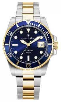 Jacques Du Manoir JWG02707 Pro Scuba (40mm) Blue Dial / Two- Watch
