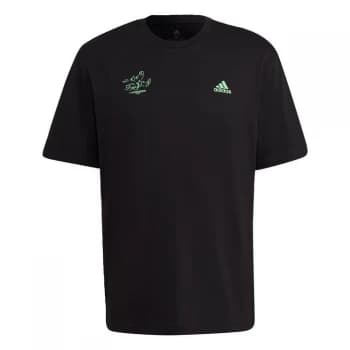 adidas Signature T-Shirt Mens - Black