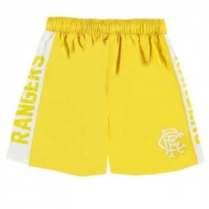 Team Rangers Swim Shorts Infant Boys - Yellow