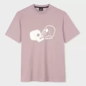 Paul Smith Mens Reg Fit Ss T Shirt Skulls