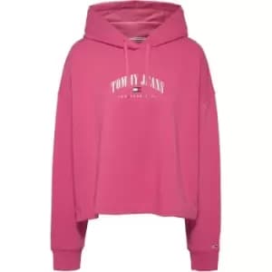 Tommy Jeans Tjw Crv Rlx Essential Logo 2HOOD - Pink