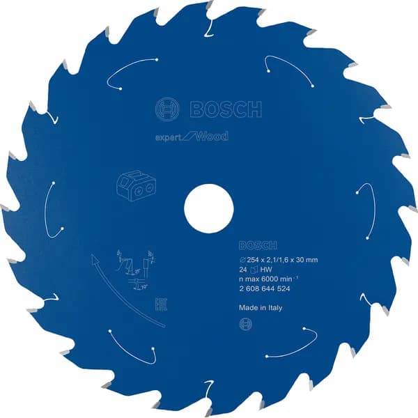 Bosch Expert Wood Cutting Table Saw Blade 2608644524 Diameter: 254mm