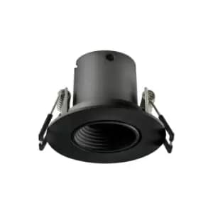 Integral Mini Tiltable Downlight 50mm Cutout 3.3W 170LM 52LM/W 4000K 15 Beam Non Dimmable Finish-F Black