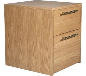 Aphason Oakwood AW6322-P Filing Pedestal - Oak