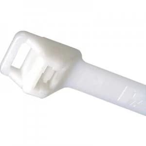 Cable tie 229mm Ecru Eyelet Panduit BSTC 201
