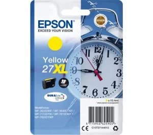 Epson 27XL Alarm Clock Yellow Ink Cartridge