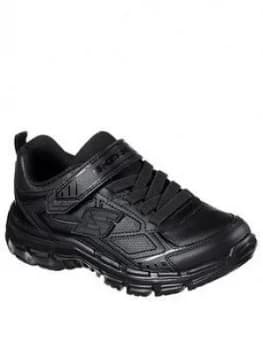 Skechers Nitrate School Shoes - Black