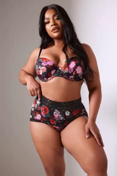 2 Pack Printed T-Shirt Bras