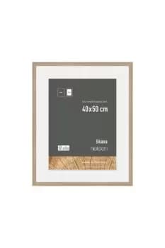 Skava 40 x 50cm Wooden Picture Frame With 30x40cm Mount & Glass Front