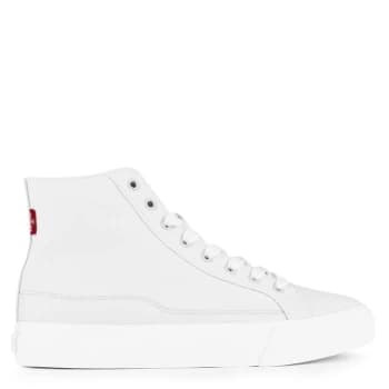 Levis Deacon Mid Hi Tops - White