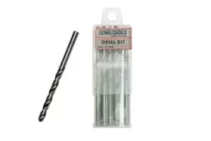 Teng Tools DBX068 10x 6.8mm Fully Ground Drill Bit - Split Point - DIN 362