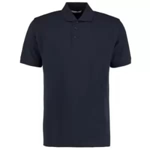 Kustom Kit Mens Klassic Superwash Short Sleeve Polo Shirt (3XL) (Navy Blue)