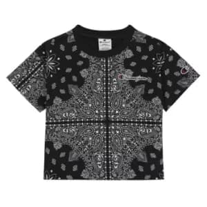 Champion AOP Boxy T-Shirt - Black