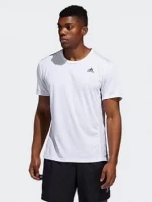 adidas Run It T-Shirt, Black Size M Men