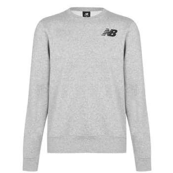 New Balance Fleece Crew Sweatshirt Mens - Ath Grey