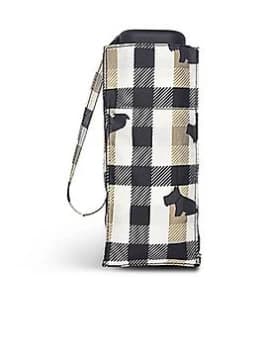 Radley Checked Dog Handbag Umbrella - Chalk