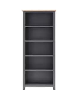 Julian Bowen Bordeaux Ready Assembled Tall Bookcase
