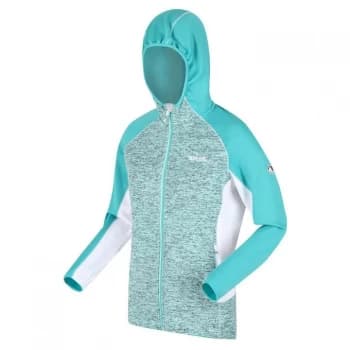 Regatta Walbury Full Zip Hooded Fleece - CoolAq/Turqu