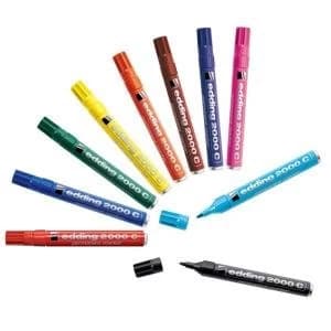 Edding 2000c Permanent Marker Astd Pack of 10
