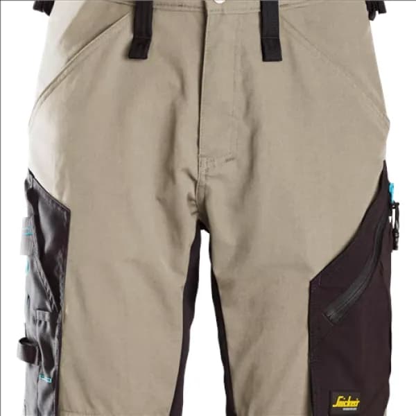 Snickers LiteWork 37.5 Work Shorts - Khaki/Black - 44