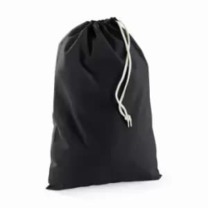 Westford Mill Cotton Stuff Bag - 0.25 To 38 Litres (M) (Black)
