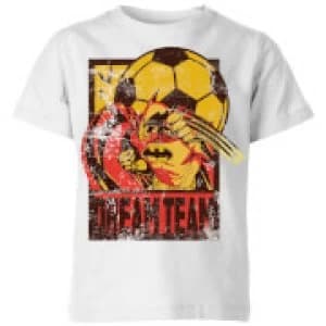 DC Batman Dream Team Punch Kids T-Shirt - White - 11-12 Years
