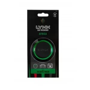 Lynx Africa Gel Can Car Air Freshener (Case Of 6)