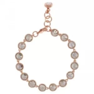 Ted Baker Ladies Rose Gold Plated Rivoli Bracelet