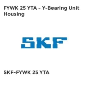 FYWK 25 YTA - Y-Bearing Unit Housing