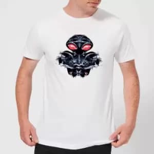 Aquaman Black Manta Sea At War Mens T-Shirt - White - M