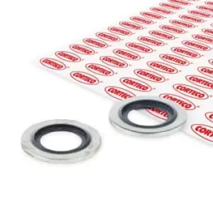 CORTECO Oil Drain Plug Gasket FORD,FIAT,PEUGEOT 006337H 06566310106