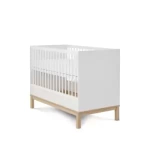 OBaby Astrid Mini Cot Bed - White