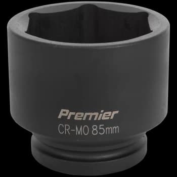 Sealey 1" Drive Hexagon Impact Socket Metric 1" 85mm