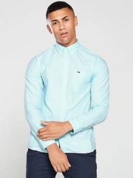 Tommy Jeans Classics Oxford Shirt - Turquoise