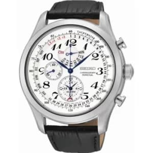 Mens Seiko Alarm Chronograph Watch