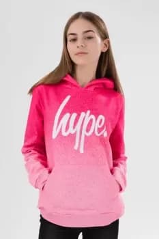Speckle Fade Script Hoodie