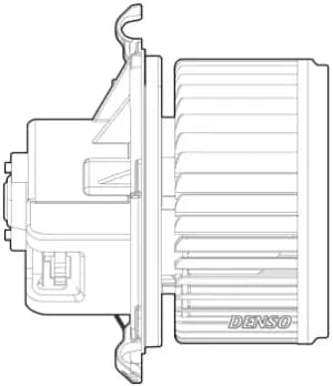 Denso DEA09024 Cabin Blower Fan
