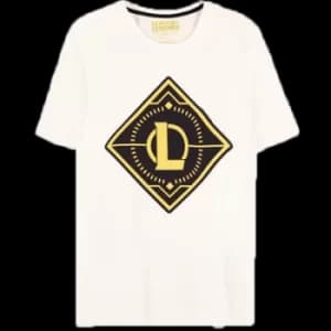 League Of Legends Gold T-Shirt 2XL for Clothing and Merchandise