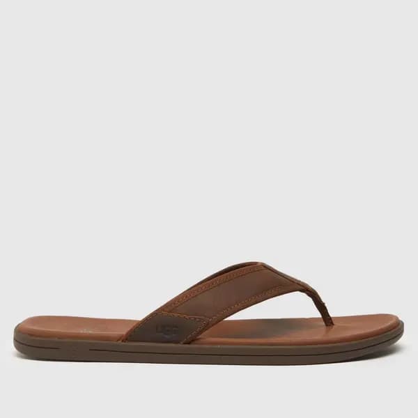 UGG seaside flip flop sandals in brown Brown UK 10 (EU 44)