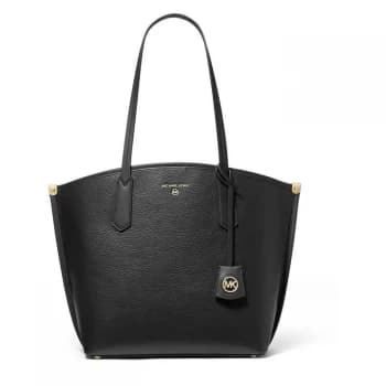 Michael Kors Jane Leather Large Tote Bag - Black 001