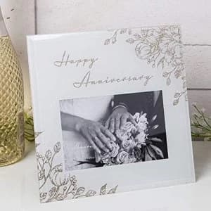 6" x 4" - Amore By Juliana Happy Anniversary Photo Frame