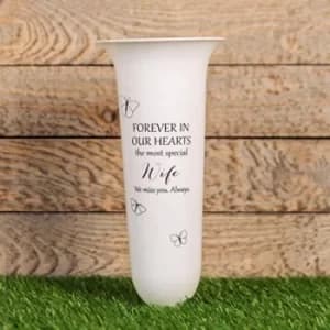 Thoughts Of You 'Wife' Vase