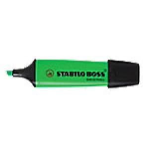 Stabilo Boss Original Highlighters Green 70/33 Pack of 10