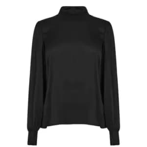 Boss Idriz Silk Blouse - Black