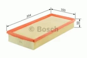 Bosch 1457433592 Air Filter Insert S3592